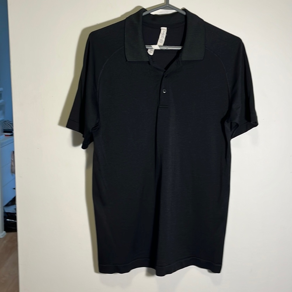 Lululemon polo shirt black M